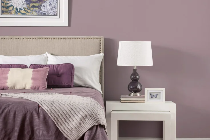 mauvey bedroom ideas