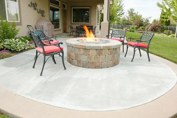 concrete surface outdoors