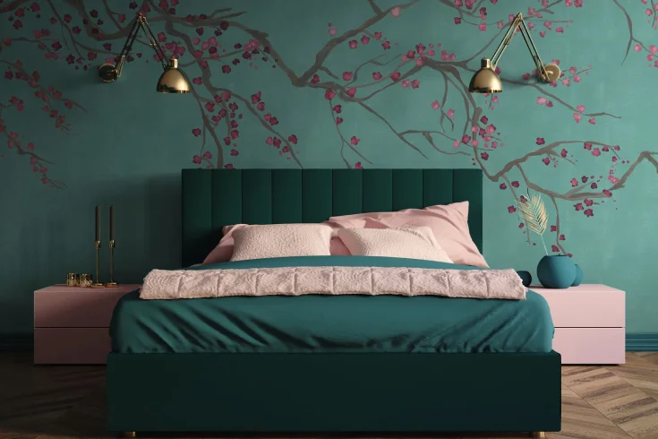 teal bedroom ideas
