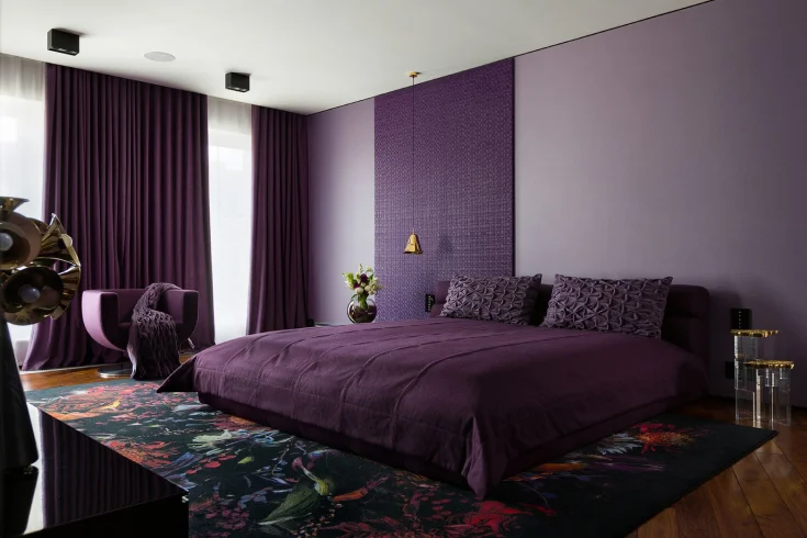 violet bedroom ideas