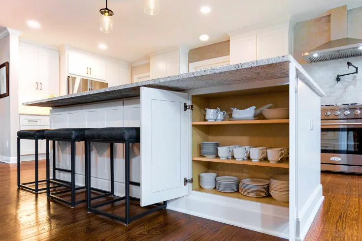 hidden kitchen storage ideas