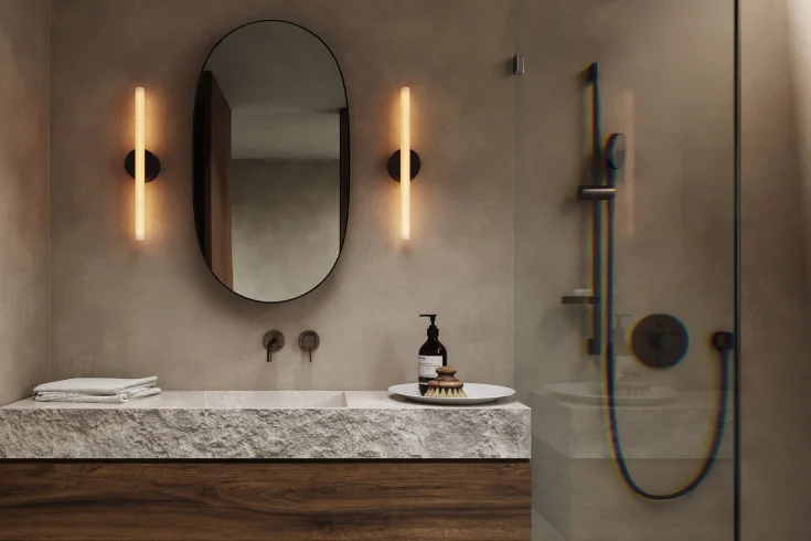 bathroom task lighting