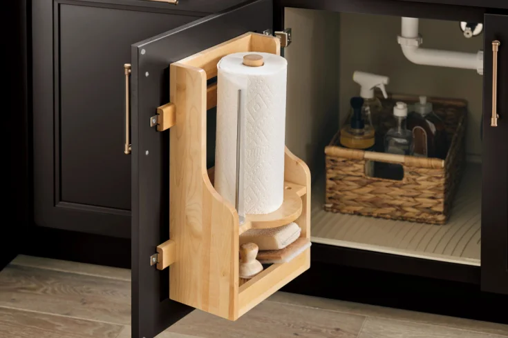 behind the door kitchen storage