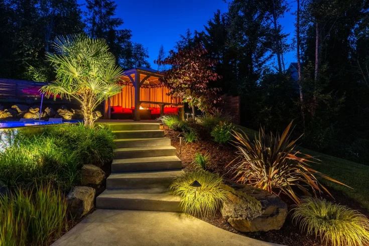 bold outdoor lighting