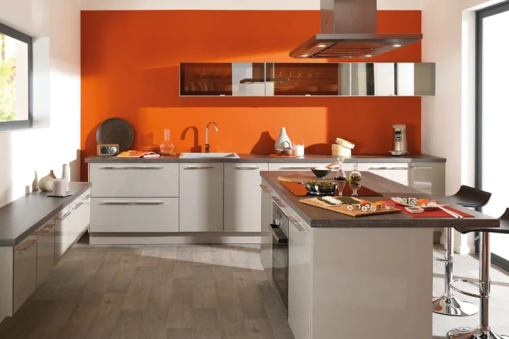 burnt orange kitchen color ideas