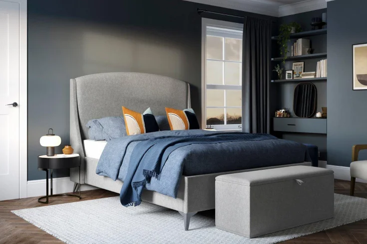 how to choose a bed frame for small rooms