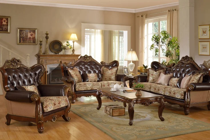 wingback sofa for living room