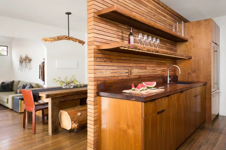 wooden kitchen design
