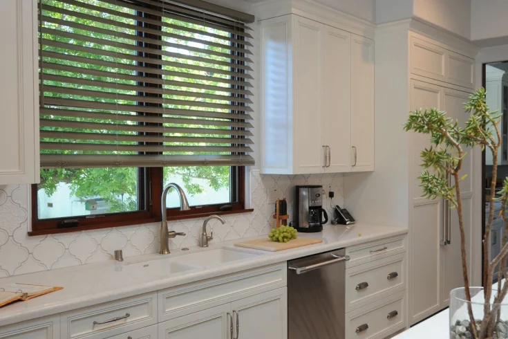 kitchen window blinds