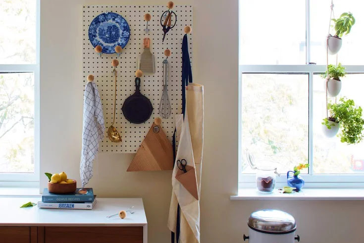 kitchen pegboard