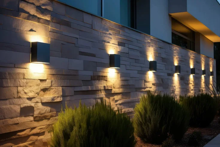 low key exterior lights