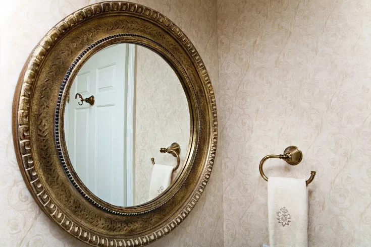 bathroom vintage mirror ideas