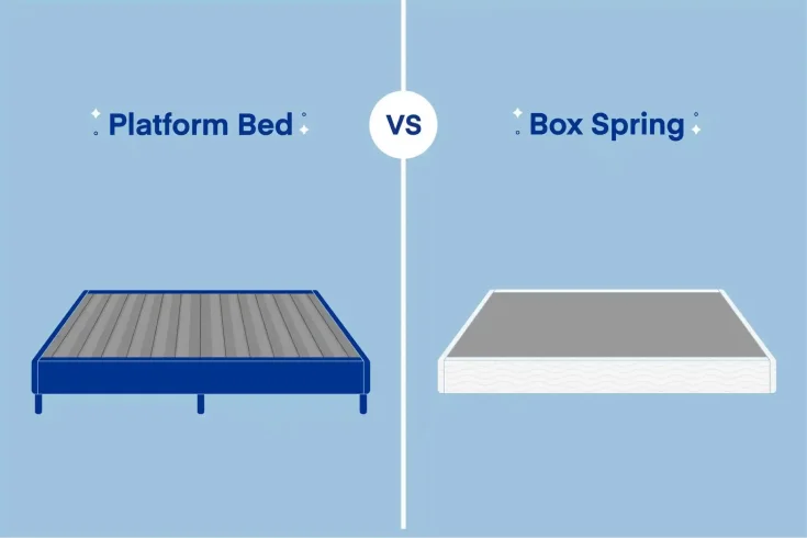 box spring vs platform bed