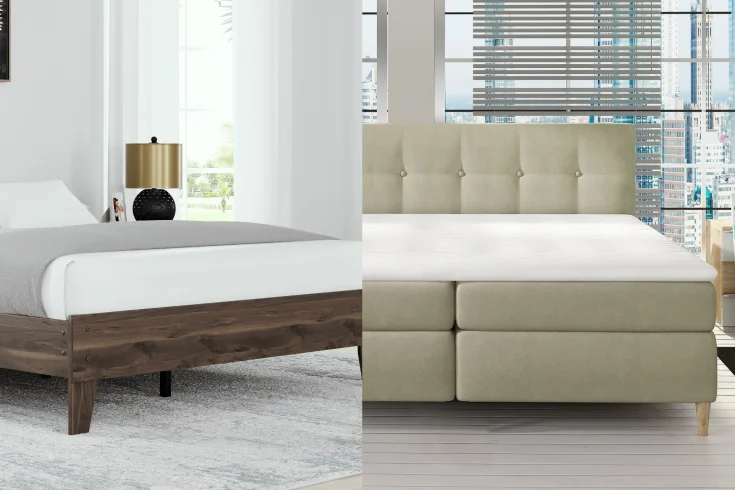 platform vs spring bed warranty