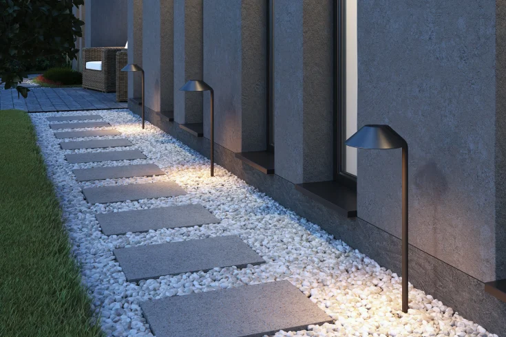 smart outdoor pathway lights