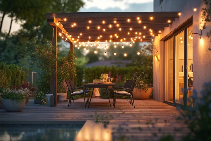 outdoor string lights