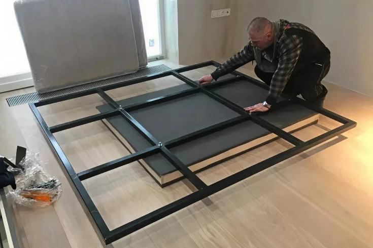 test bed frame stability