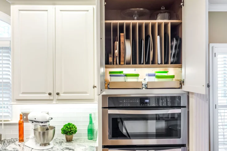 vertical storage ideas for small kitchens