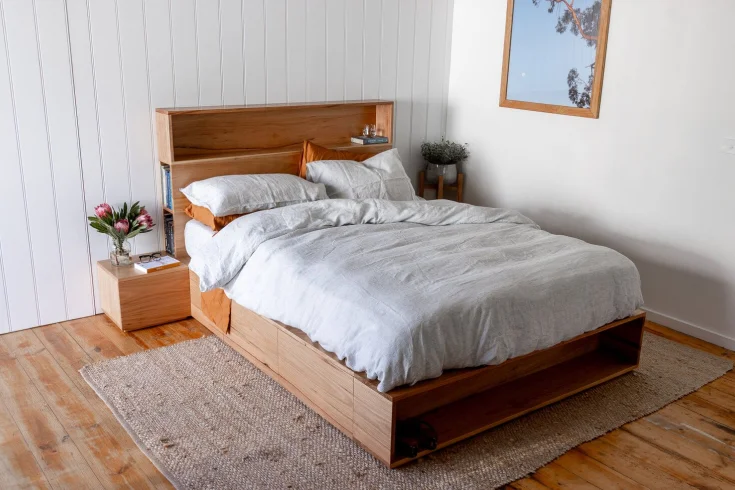 how much clearance space for bed frame