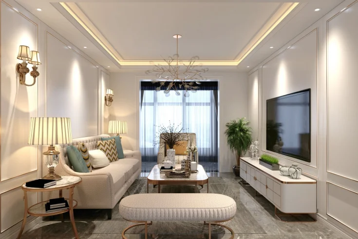 living room decorative lighting