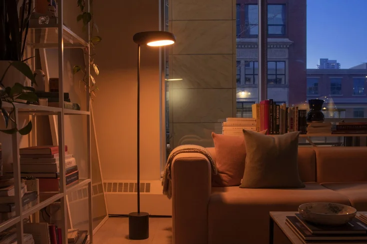 living room light warm temperatures