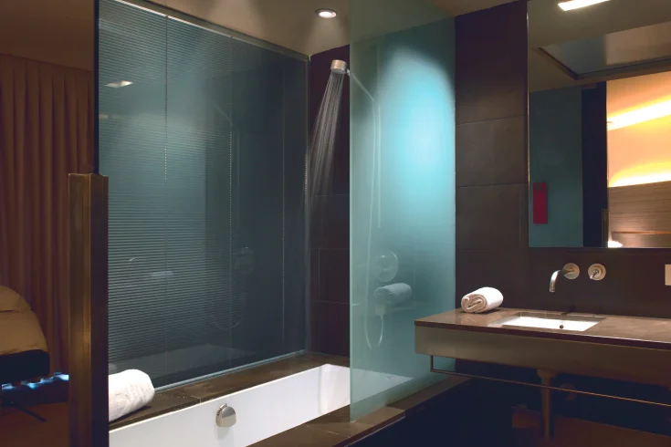Recessed ceiling lights bathrooms