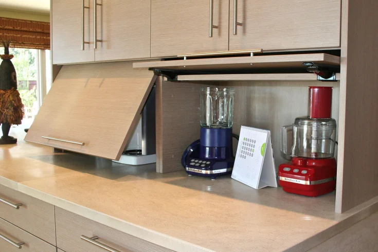 appliance garage station for storage