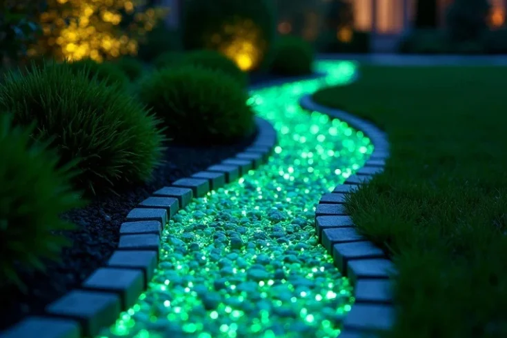 glow in the dark outdoor lighting