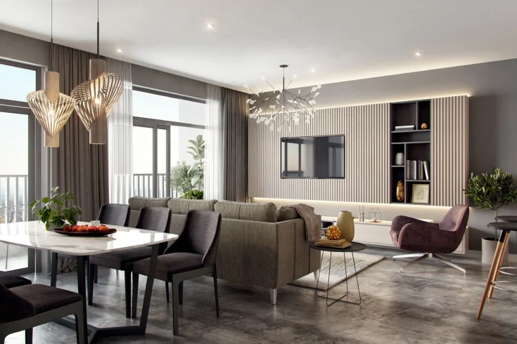 mix metal finishes for light