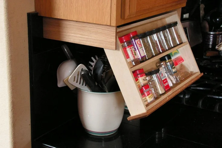 under cabinet racks kitchen storage