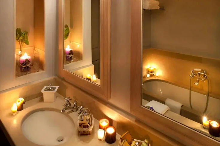candle lights for bathrooms