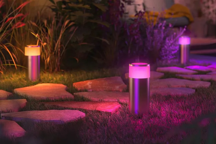 smart color changing pathway lights