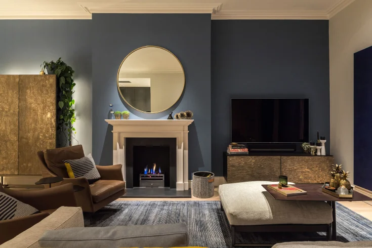 living room accent lighting zone