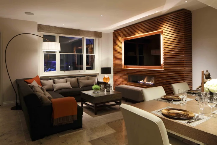 living room conversation zone