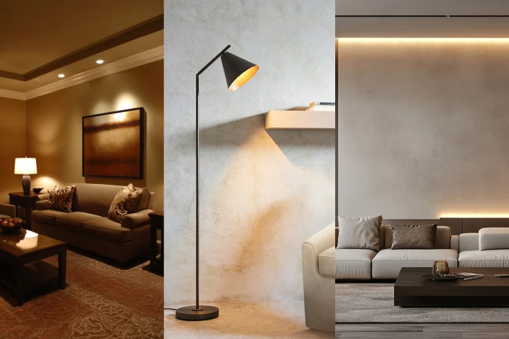 types of layered lighting