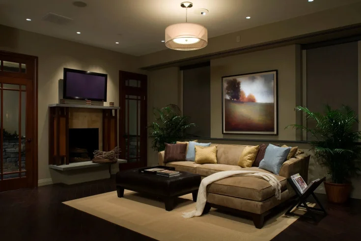 use dimmers in living room