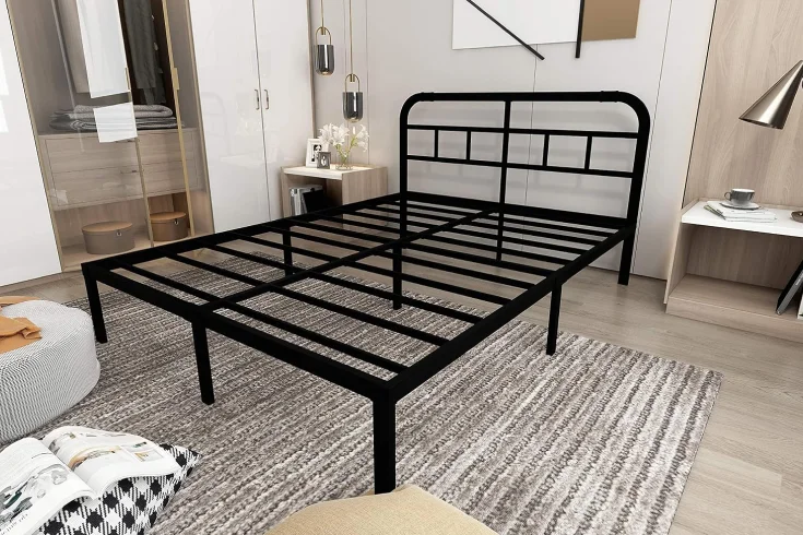 steel bed frame weight capacity
