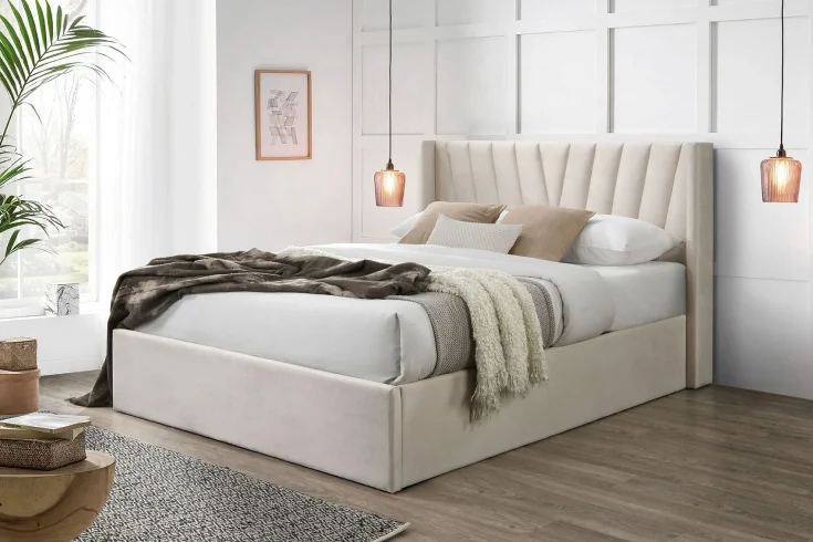 most durable upholstered bed frame material