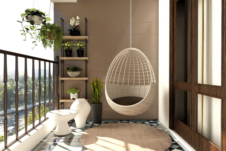 balcony swing & hammock