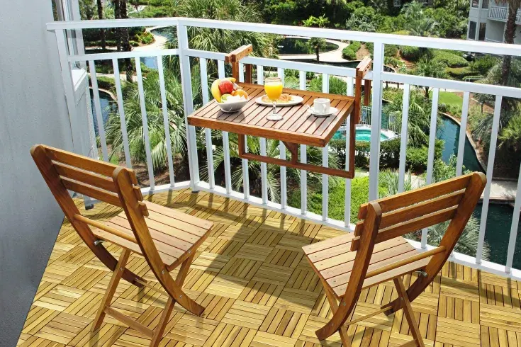 foldable balcony furniture