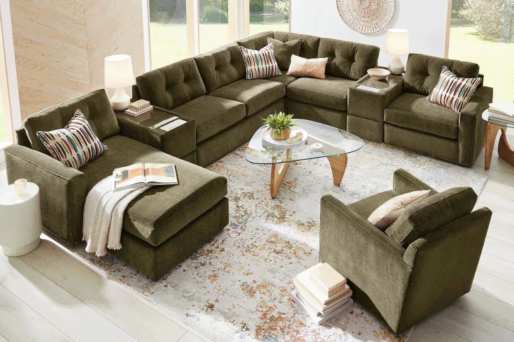 Living Room Layout With Sectional Sofa