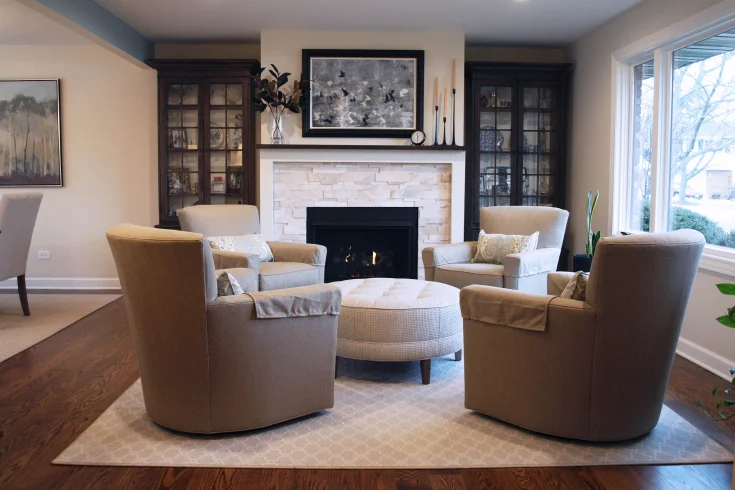 Living Room Layout for Entertaining