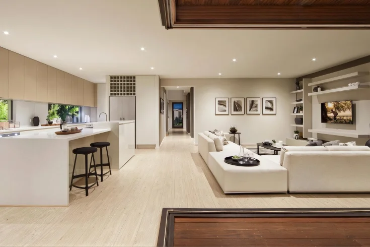 Open Plan Living Room Layout