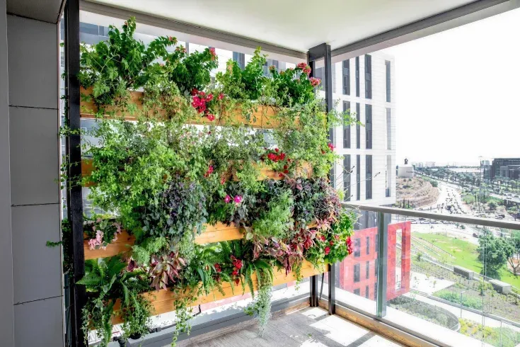 balcony vertical gardens
