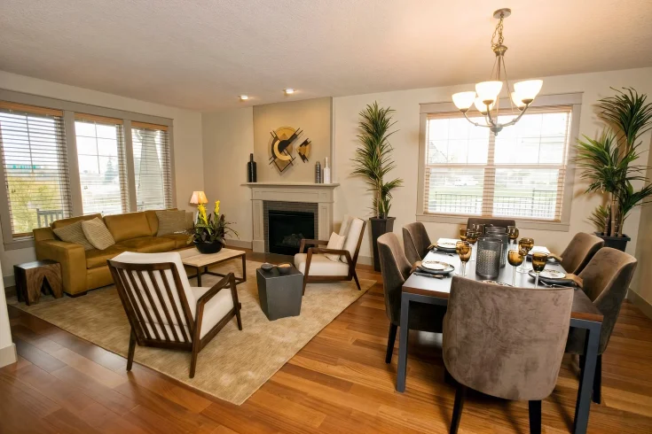 Separate or Integrated Dining Zones