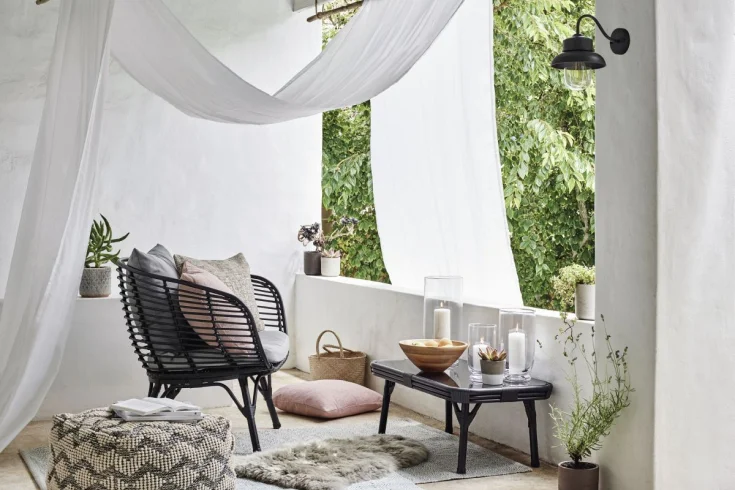 balcony curtains